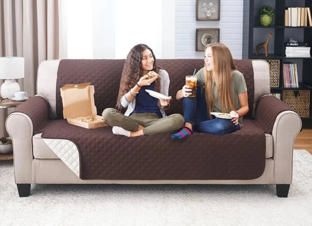 Forro Protector Sofa Muebles 2 Puestos